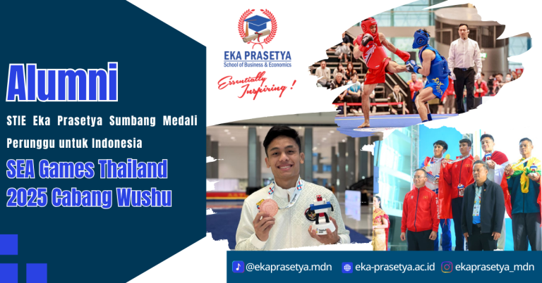 Alumni STIE Eka Prasetya Sumbang Medali Perunggu untuk Indonesia di SEA Games Thailand 2025 Cabang Wushu